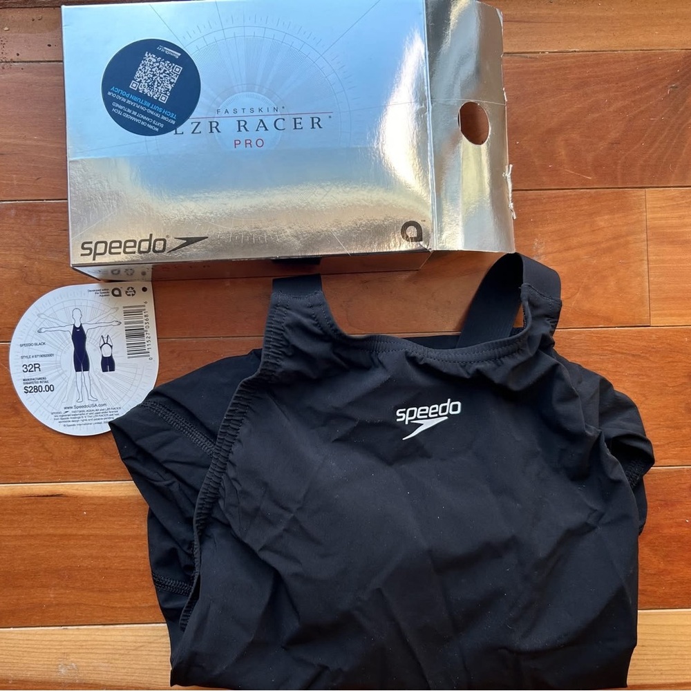 Speedo Black LZR Racer Pro Swimsuit